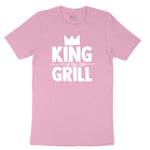 King of the Grill Toddler Short Sleeve Tee - Candy Pink