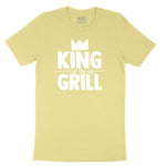 King of the Grill Toddler Short Sleeve Tee - Yellow