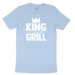 King of the Grill Youth Short Sleeve Tee - Light Blue