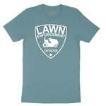Lawn Enforcement Officer Ladies Short Sleeve Tee - Surf Blackout