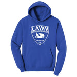Lawn Enforcement Officer Hoodie - True Royal