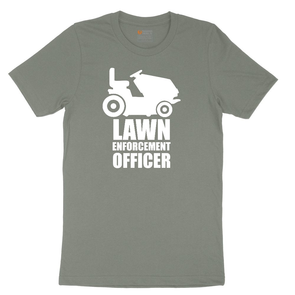 Lawn Enforcement Officer No Badge Version Ladies Short Sleeve Tee - Bamboo Blackout