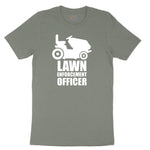 Lawn Enforcement Officer No Badge Version Ladies Short Sleeve Tee - Bamboo Blackout
