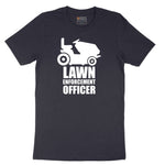 Lawn Enforcement Officer No Badge Version Short Sleeve Tee - Deep Navy