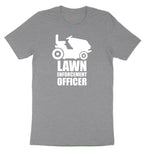 Lawn Enforcement Officer No Badge Version Toddler Short Sleeve Tee - Athletic Heather