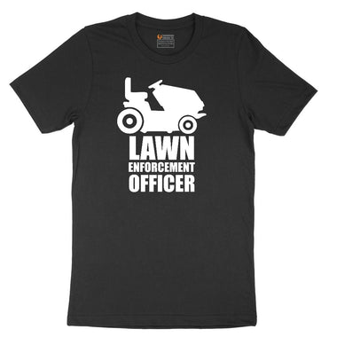 Lawn Enforcement Officer No Badge Version Toddler Short Sleeve Tee - Black