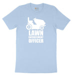 Lawn Enforcement Officer No Badge Version Toddler Short Sleeve Tee - Light Blue