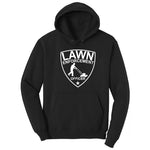 Lawn Enforcement Officer Push Mower Version Hoodie - Jet Black
