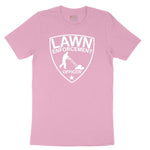 Lawn Enforcement Officer Push Mower Version Toddler Short Sleeve Tee - Candy Pink