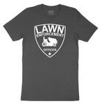 Lawn Enforcement Officer Youth Short Sleeve Tee - Dark Heather Grey
