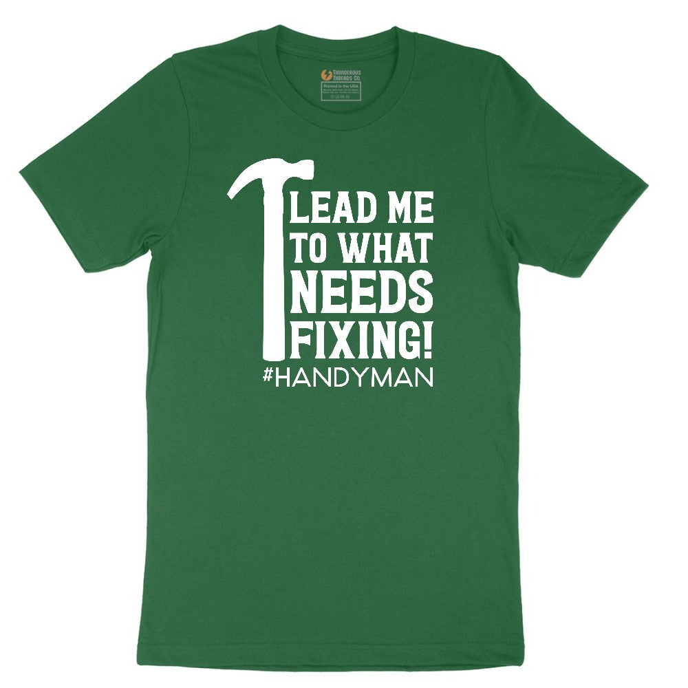 Lead Me to What Needs Fixing Short Sleeve Tee - Athletic Kelly
