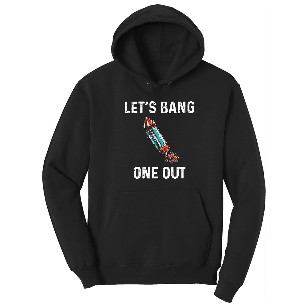 Lets Bang One Out Hoodie - Jet Black