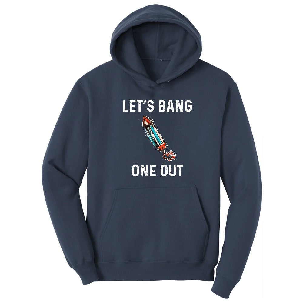 Lets Bang One Out Hoodie - Navy