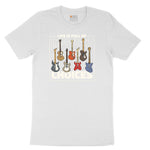 Life if Full of Important Choices Guitar Version Toddler Short Sleeve Tee - White