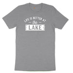 Life is Better at the Lake Toddler Short Sleeve Tee - Athletic Heather
