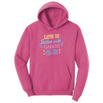 LIfe is Better with Games - Mens & Ladies T-Shirt Youth Hoodie - Sangria