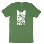 Little Miss Sassy Pants Toddler Short Sleeve Tee - Athletic Kelly