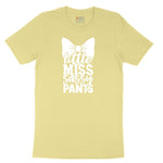 Little Miss Sassy Pants Toddler Short Sleeve Tee - Yellow
