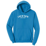 Live By Faith Youth Hoodie - Sapphire