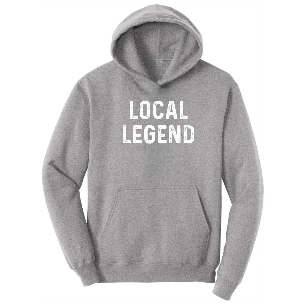 Local Legend - Mens & Ladies T-Shirt Hoodie - Athletic Heather