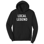 Local Legend - Mens & Ladies T-Shirt Toddler Hoodie - Jet Black