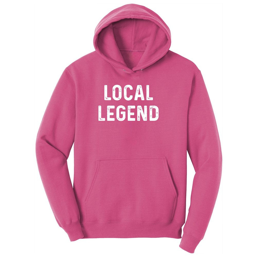 Local Legend - Mens & Ladies T-Shirt Youth Hoodie - Sangria
