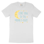 Love You to the Moon and Back Youth Short Sleeve Tee - White