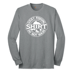 Lucky Fishing Shirt Do Not Wash long sleeve - Athletic Grey