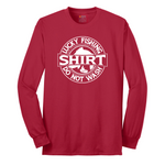 Lucky Fishing Shirt Do Not Wash long sleeve - Red