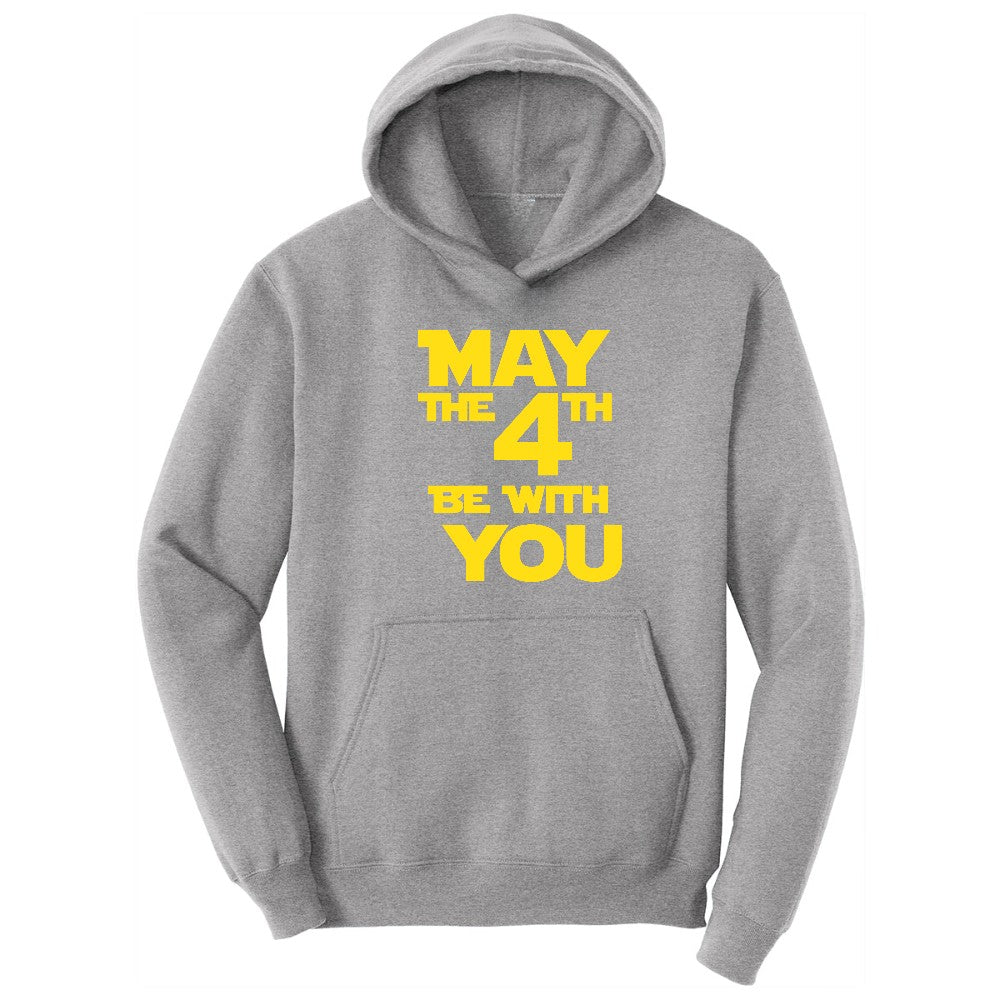 May the 4th Be With You Hoodie - Athletic Heather