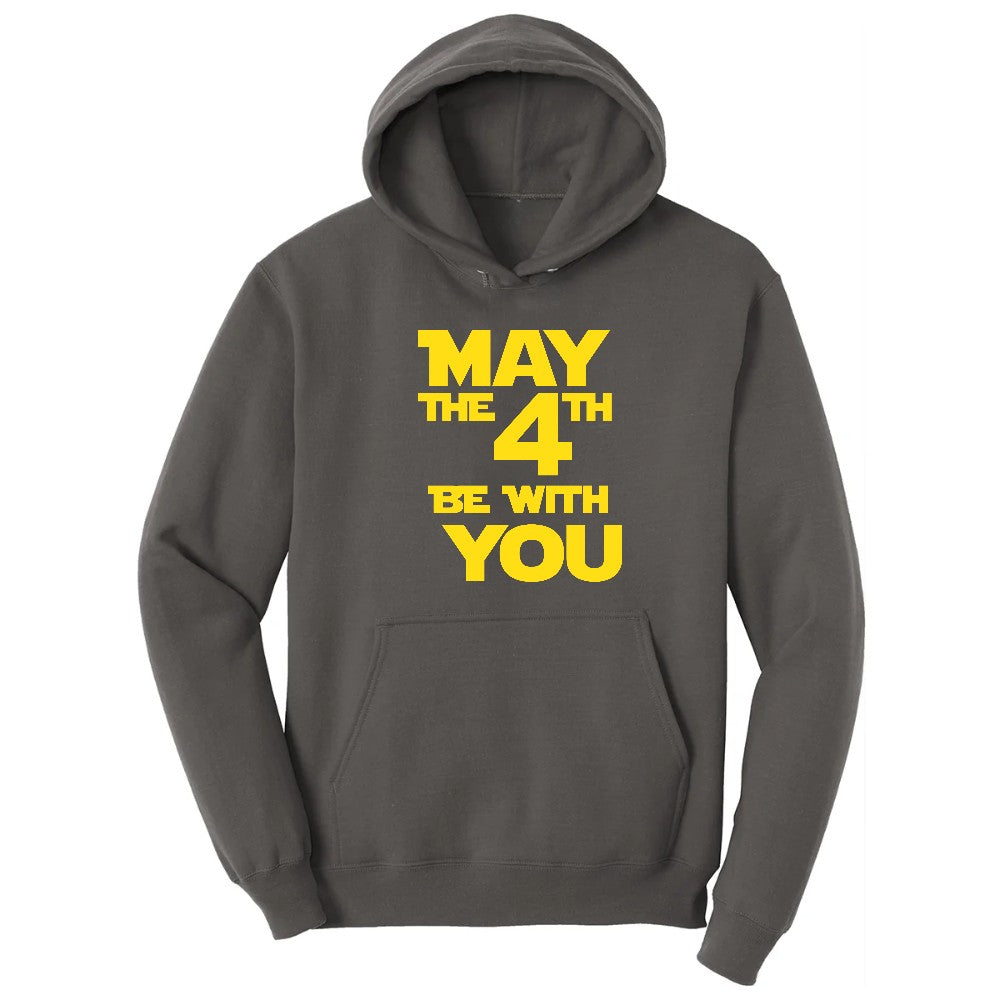 May the 4th Be With You Hoodie - Charcoal