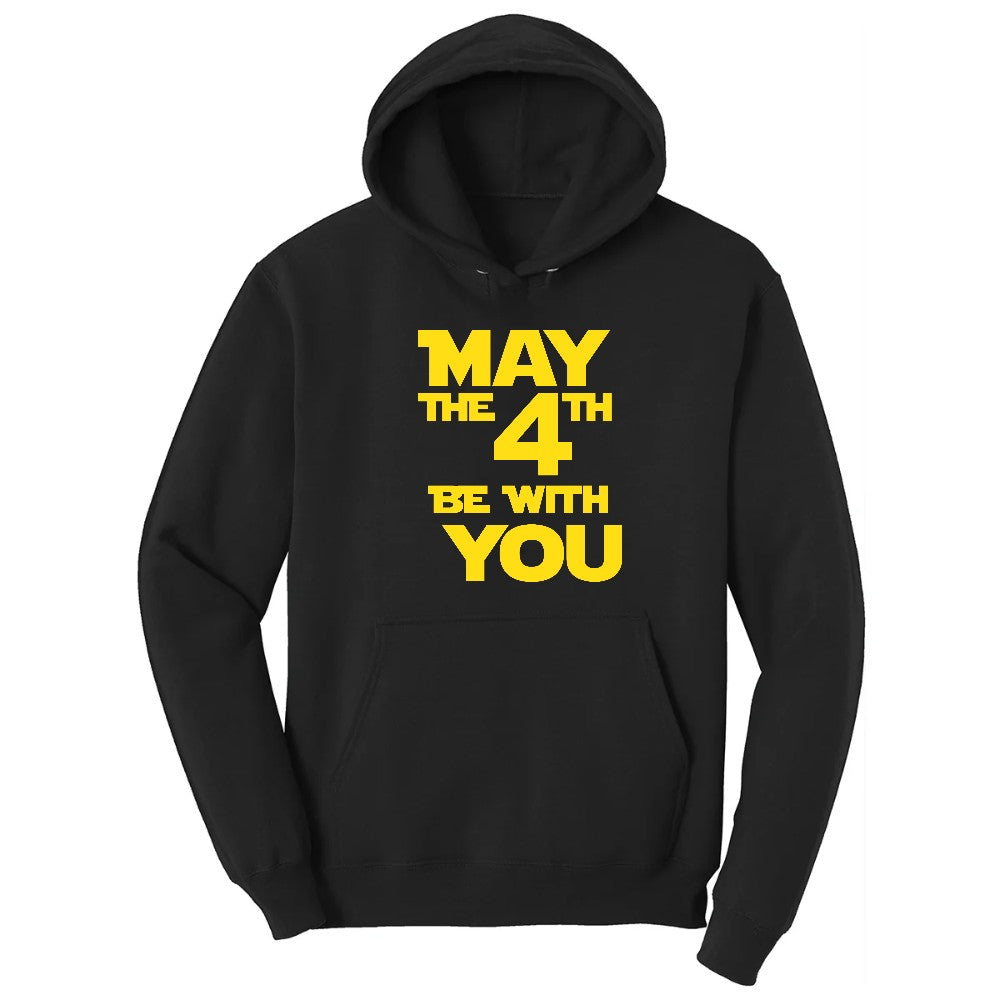 May the 4th Be With You Hoodie - Jet Black