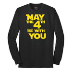May the 4th Be With You Long Sleeve Tee - Jet Black