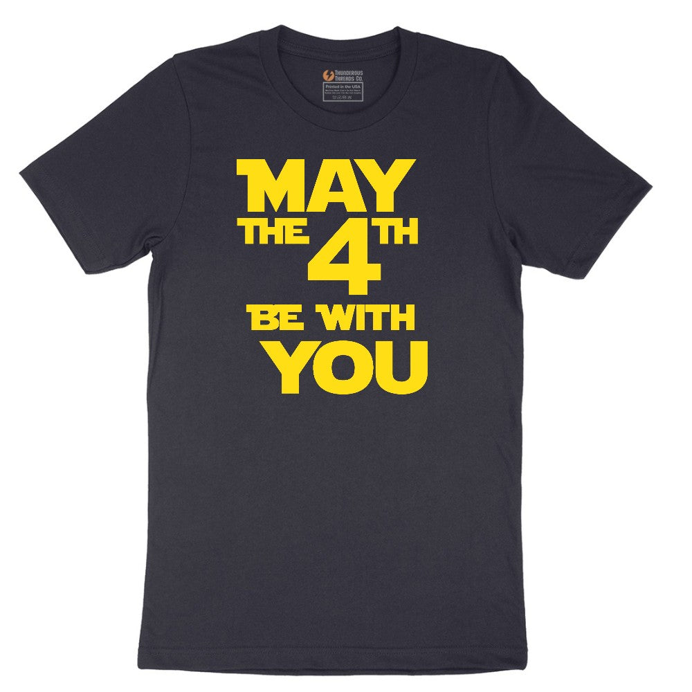 May the 4th Be With You Short Sleeve Tee - Deep Navy