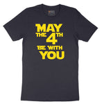May the 4th Be With You Short Sleeve Tee - Deep Navy