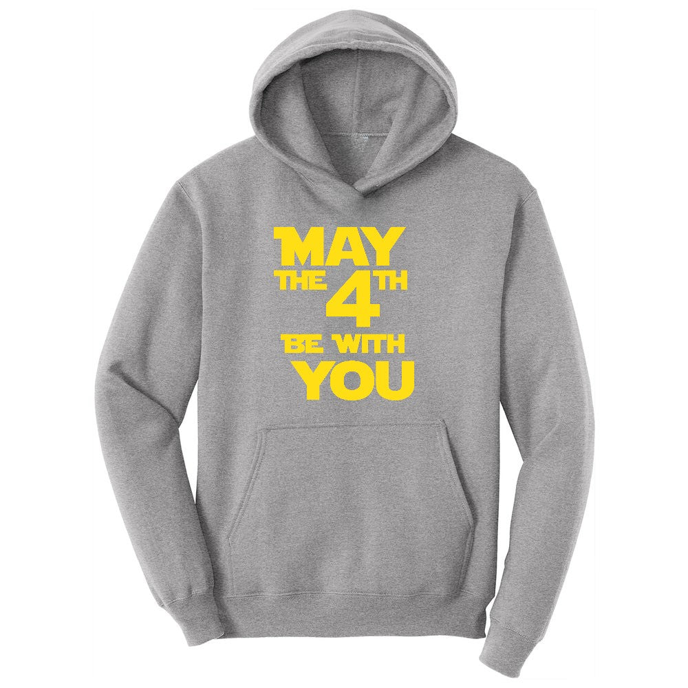 May the 4th Be With You Toddler Hoodie - Athletic Heather