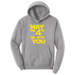 May the 4th Be With You Toddler Hoodie - Athletic Heather