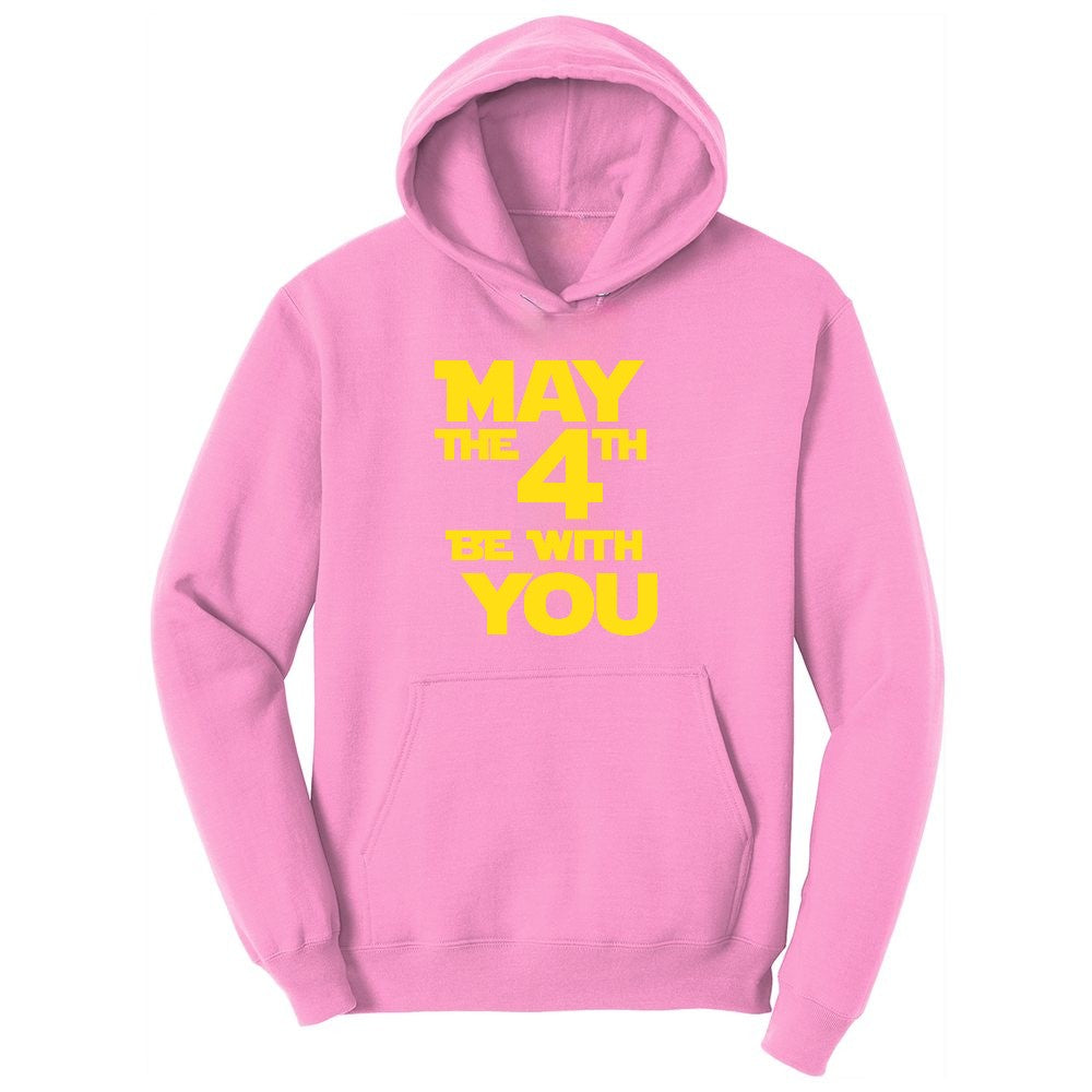 May the 4th Be With You Toddler Hoodie - Candy Pink