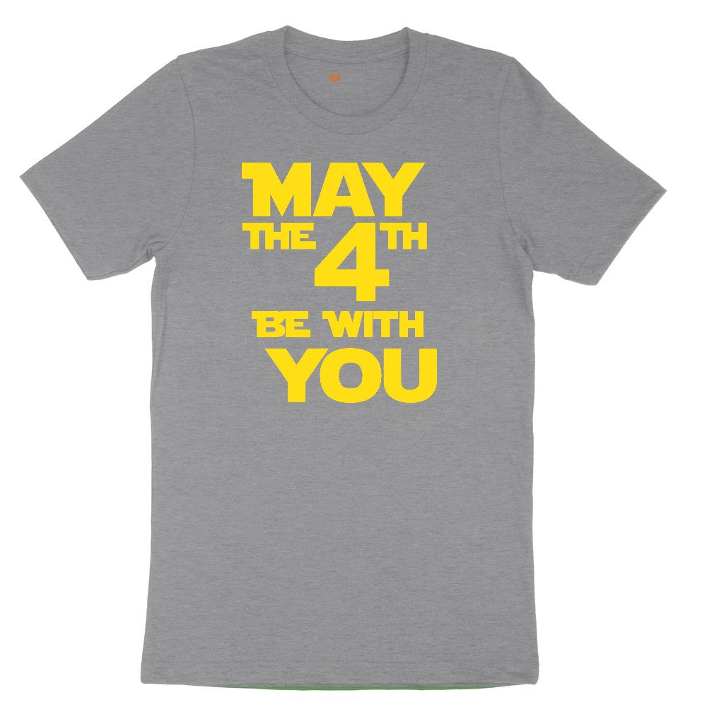 May the 4th Be With You Toddler Short Sleeve Tee - Athletic Heather