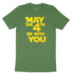 May the 4th Be With You Toddler Short Sleeve Tee - Athletic Kelly