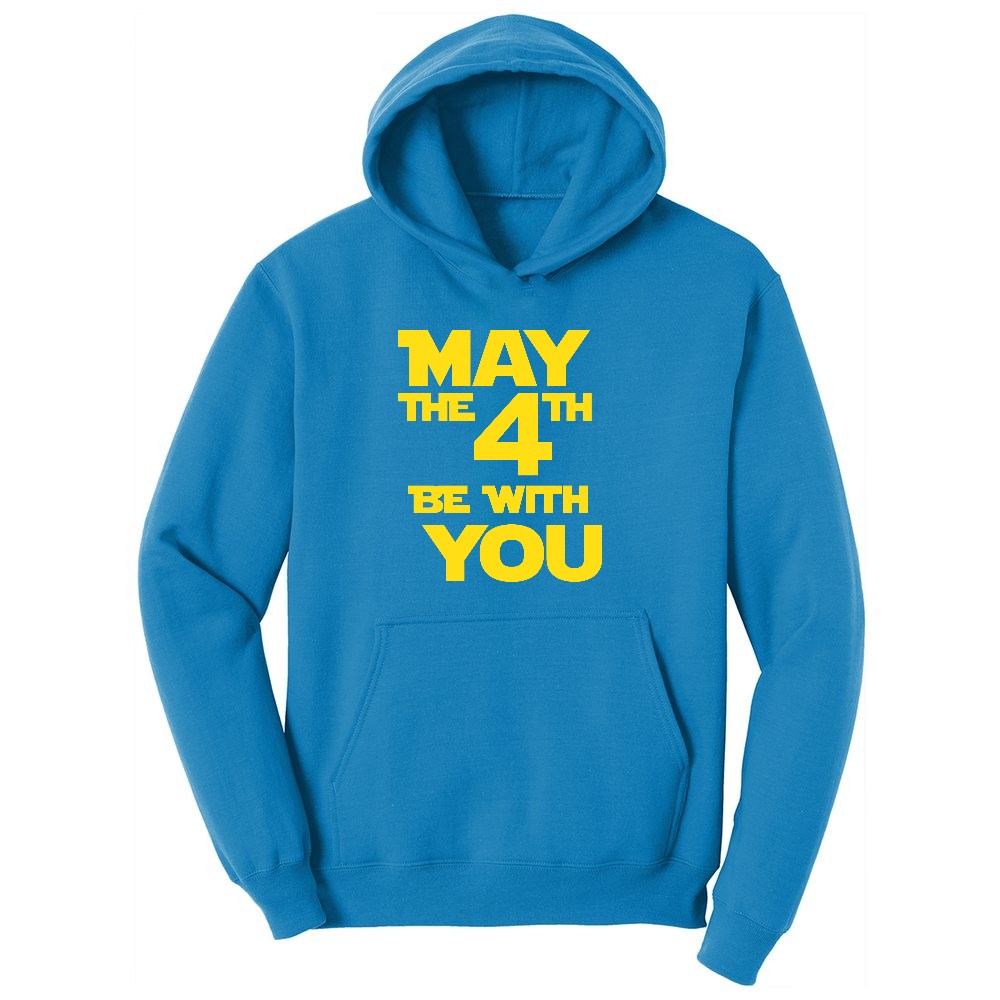 May the 4th Be With You Youth Hoodie - Sapphire