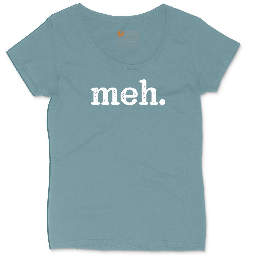 Meh Ladies Curvy Tee - Surf Blackout
