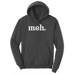 Meh Ladies Hoodie - Dark Heather Grey