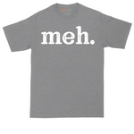 Meh tall t-shirt for men in Athletic Heather