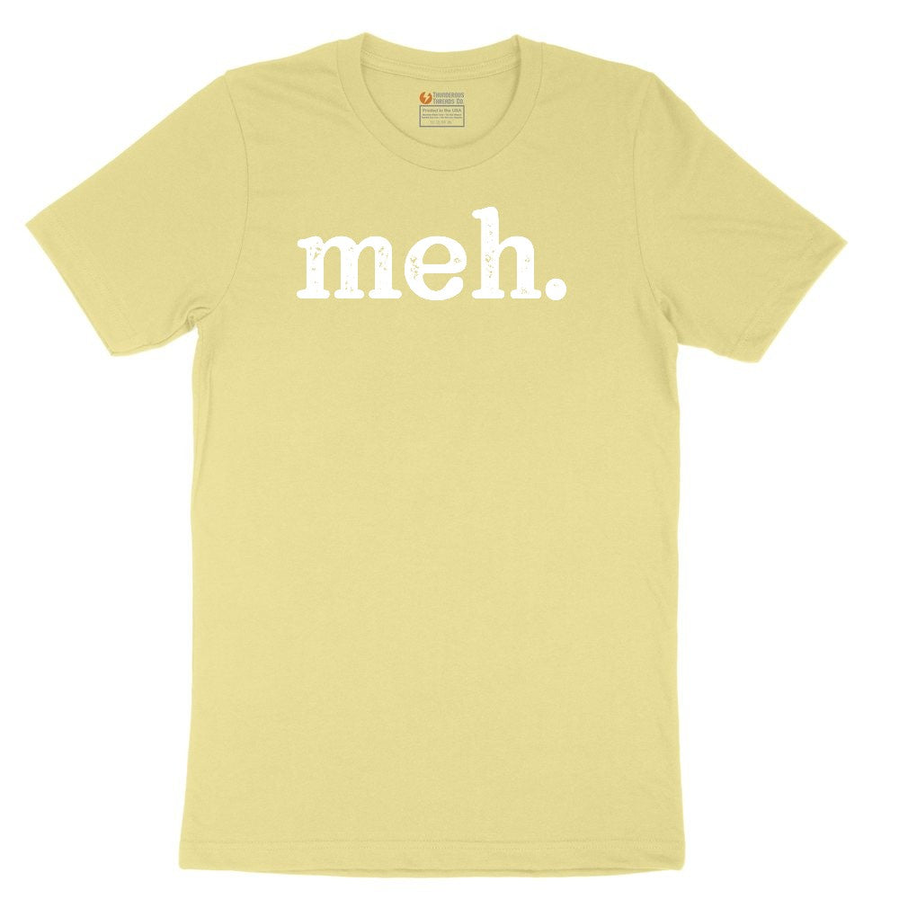 Meh Toddler Short Sleeve Tee - Yellow