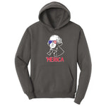 Merica George Washingtong Version Hoodie - Charcoal