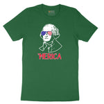 Merica George Washingtong Version Short Sleeve Tee - Athletic Kelly