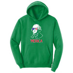 Merica George Washingtong Version Youth Hoodie - Kelly Green