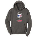 Merica Lincoln Version Hoodie - Charcoal