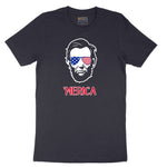 Merica Lincoln Version Short Sleeve Tee - Deep Navy